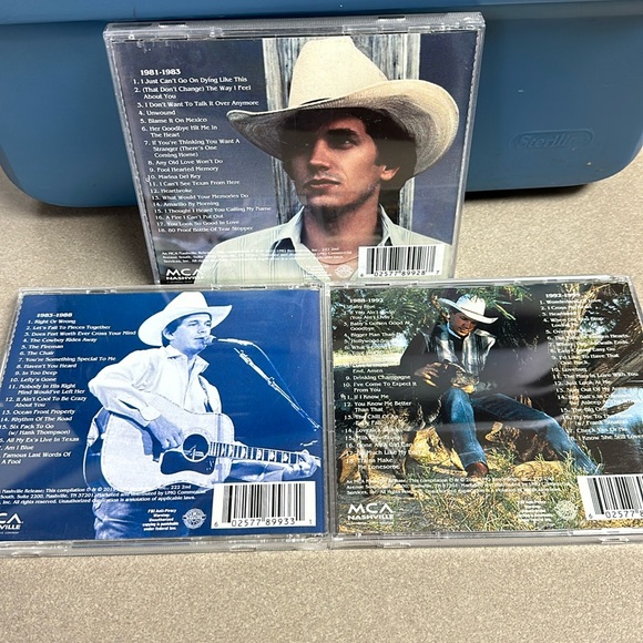 George Strait Strait out of the Box Part 1 *3 CD’s releases from 1981 to 1995 - Picture 3 of 8